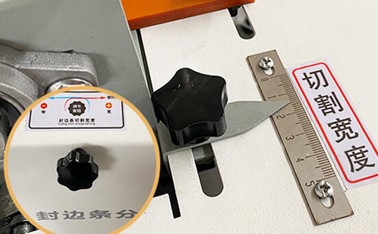 Машина для продольной резки кромкооблицовочных полос (9)