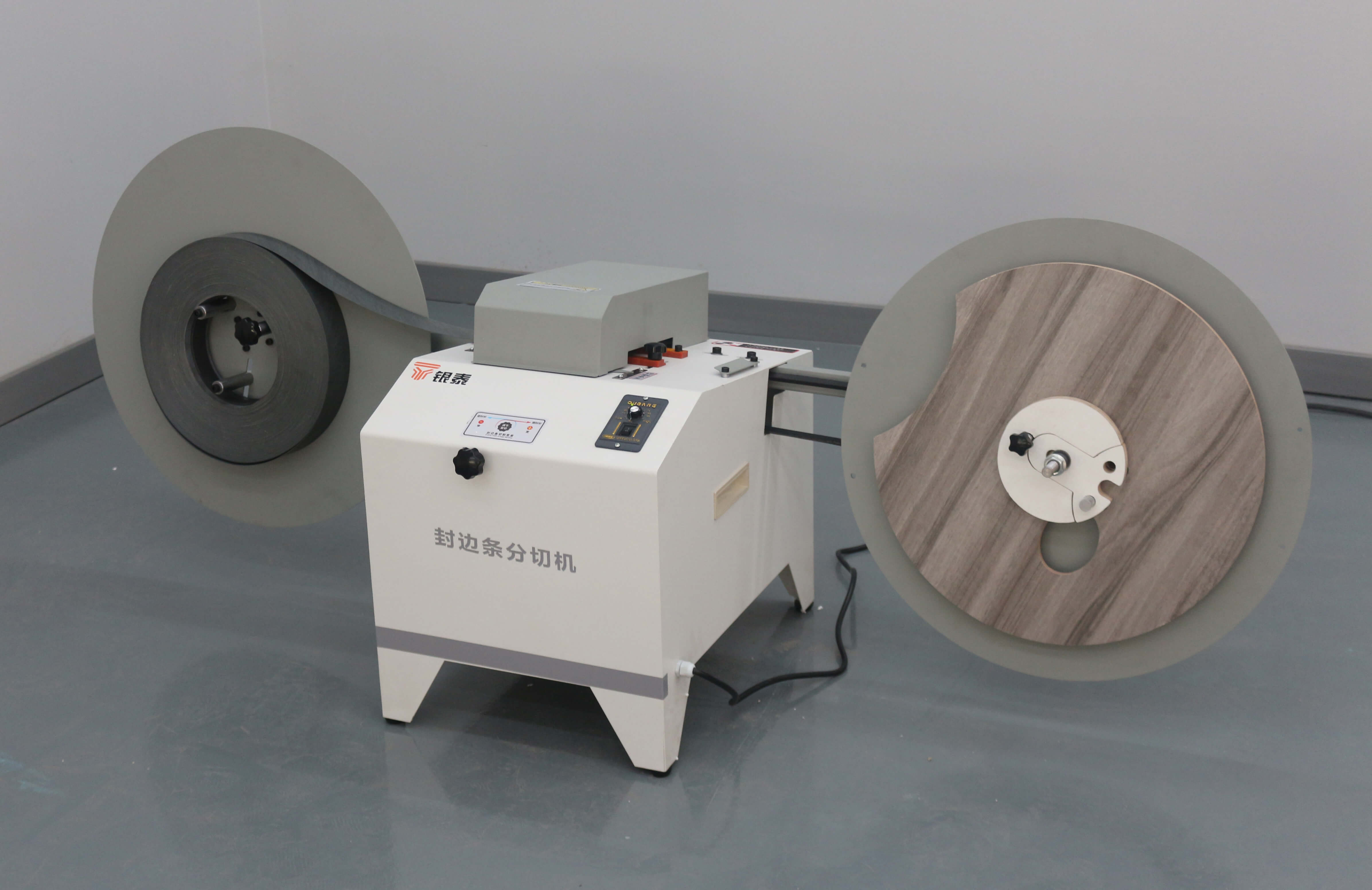 Машина для продольной резки кромкооблицовочных полос (5)